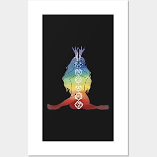 Chakra Goddess #2 Posters and Art